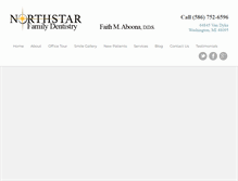 Tablet Screenshot of northstarfamilydentistry.com